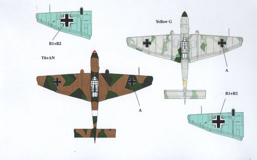Eagle Cal EAG48143 1:48 Junkers Ju-87B-2 'Stuka' T6+AN; 5./St.G
