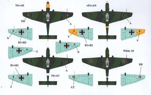 Eagle Cal EAG48144 1:48 Junkers Ju-87B/Ju-87R 'Stuka'