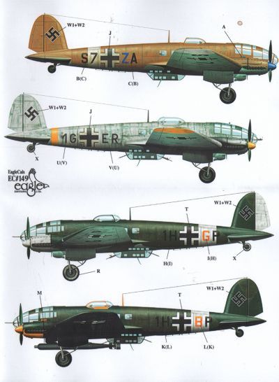 Eagle Cal EAG48149 1:48 Heinkel He-111H