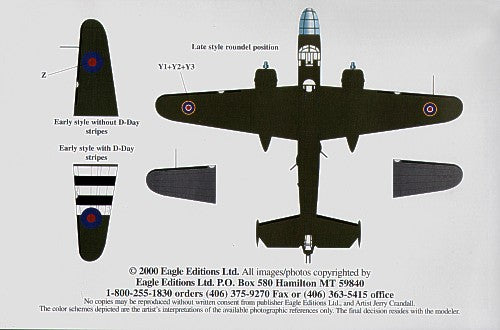 Eagle Cal EAG72025 1:72 North-American B-25C/J