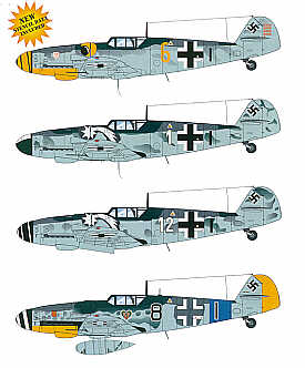 Eagle Cal EAG72027 1:72 Messerschmitt Bf-109G-6