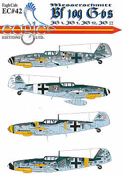 Eagle Cal EAG72042 1:72 Messerschmitt Bf-109G-6