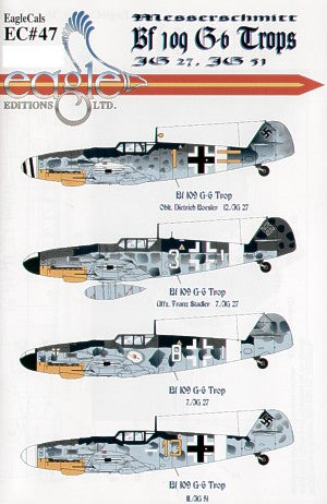 Eagle Cal EAG72047 1:72 Messerschmitt Bf-109G-6 Tropical version