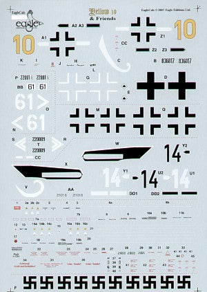 Eagle Cal EAG72059 1:72 Focke-Wulf Fw-190D-13/R11/D-11/D-9