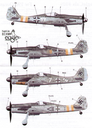 Eagle Cal EAG72109 1:72 Focke-Wulf Fw-190D-9 Part 2