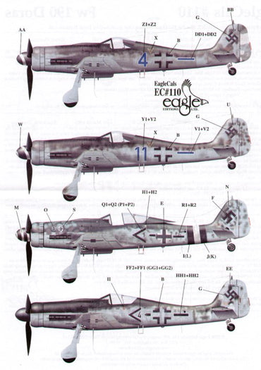 Eagle Cal EAG72110 1:72 Focke-Wulf Fw-190D-9 Part 3