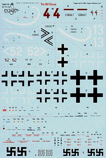 Eagle Cal EAG72126 1:72 Focke-Wulf Fw-190D-9