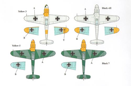 Eagle Cal EAG72135 1:72 Messerschmitt Bf-109F-2