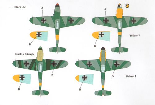 Eagle Cal EAG72136 1:72 Messerschmitt Bf-109F-2 '<<' Hptm