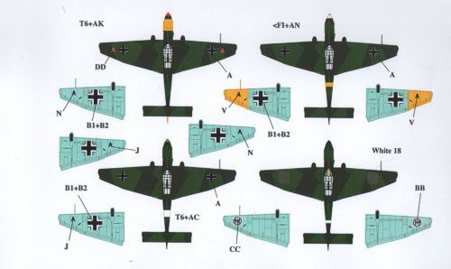Eagle Cal EAG72144 1:72 Junkers Ju-87B/Ju-87R 'Stuka'