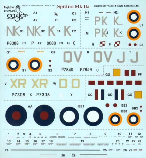 Dead Design DDMUC72010 N1K1-j Shiden Wheel Bay Paint Mask 1:72