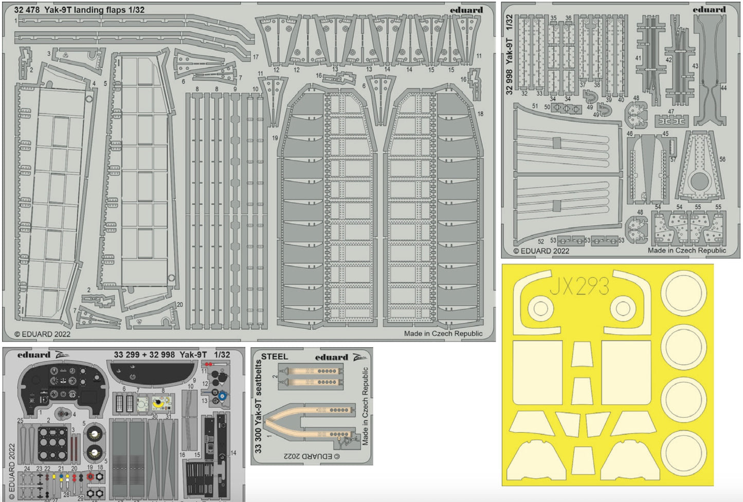 Eduard Big-Ed EBIG33144 1:32 Yakovlev Yak-9T