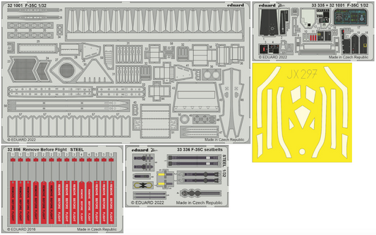 Eduard Big-Ed EBIG33147 1:32 Lockheed-Martin F-35C Lightning II