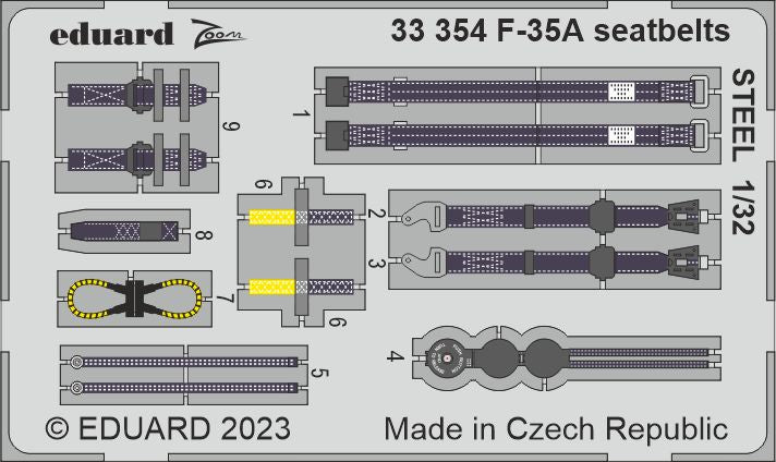 Eduard Big-Ed EBIG33155 1:32 Lockheed-Martin F-35A Lightning II