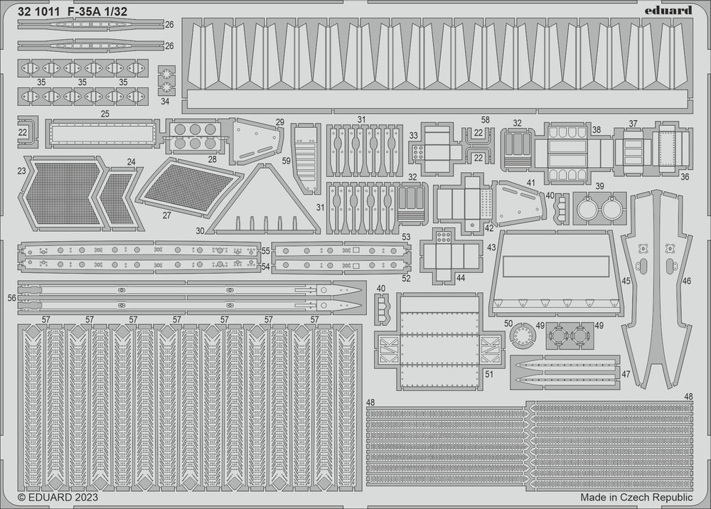 Eduard Big-Ed EBIG33155 1:32 Lockheed-Martin F-35A Lightning II