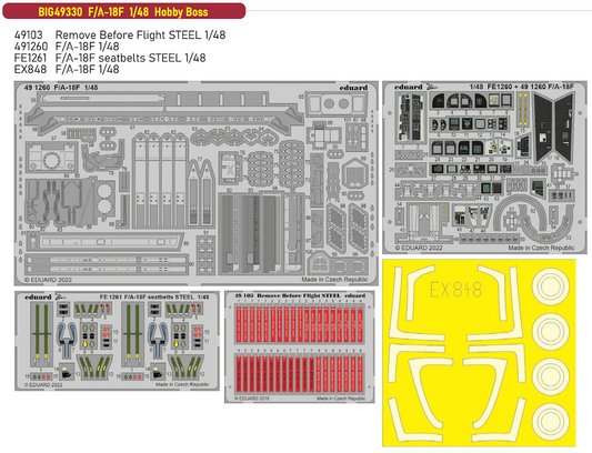 Eduard Big-Ed EBIG49330 1:48 Boeing F/A-18F Super Hornet