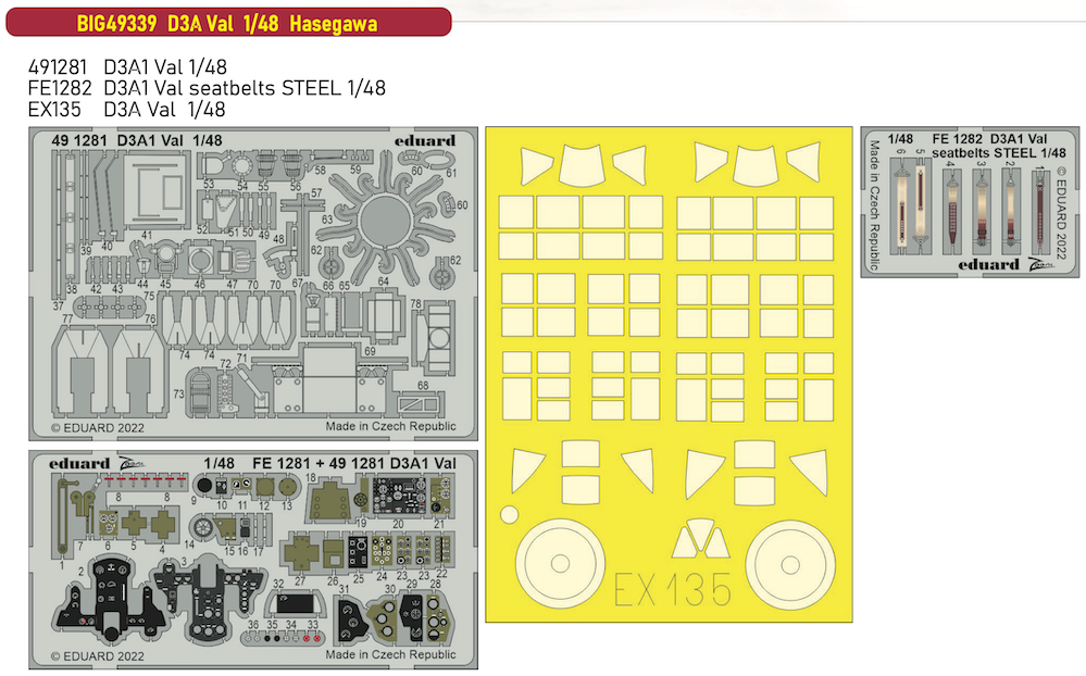 Eduard Big-Ed EBIG49339 1:48 Aichi D3A1 'Val'