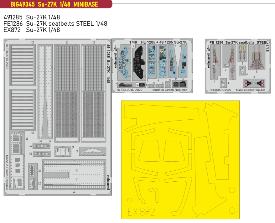 Eduard Big-Ed EBIG49345 1:48 Sukhoi Su-27K