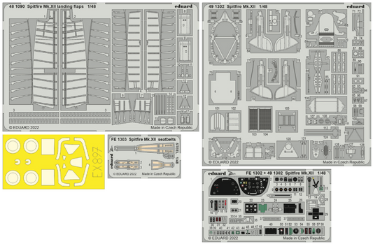 Eduard Big-Ed EBIG49353 1:48 Supermarine Spitfire Mk.XII