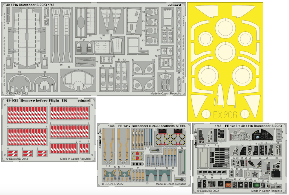 Eduard Big-Ed EBIG49358 1:48 Blackburn Buccaneer S.2C/D