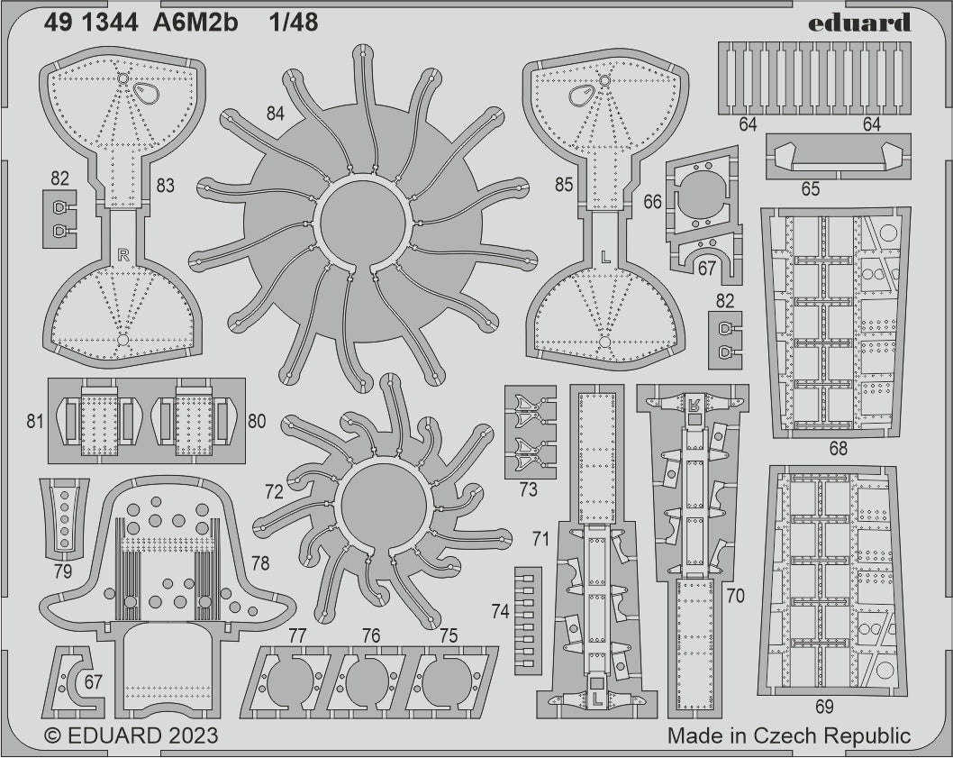 Eduard Big-Ed EBIG49371 1:48 Mitsubishi A6M2b
