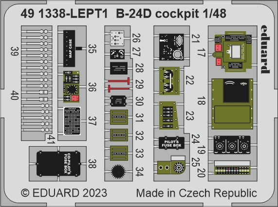 Eduard Big-Ed EBIG49372 1:48 Consolidated B-24D Liberator PART I