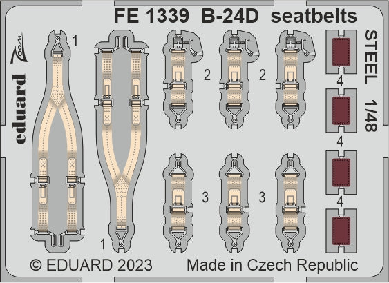 Eduard Big-Ed EBIG49372 1:48 Consolidated B-24D Liberator PART I