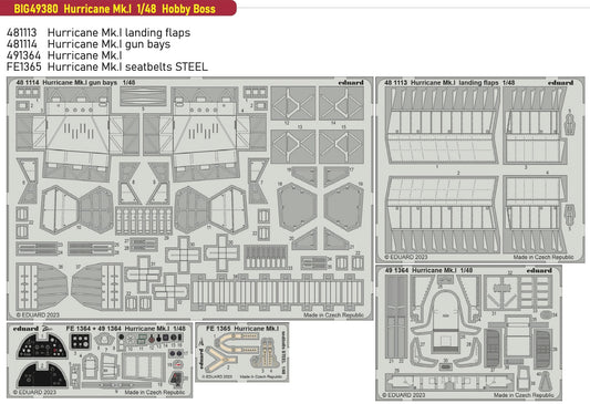 Eduard Big-Ed EBIG49380 1:48 Hawker Hurricane Mk.I