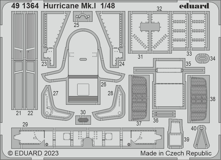 Eduard Big-Ed EBIG49380 1:48 Hawker Hurricane Mk.I
