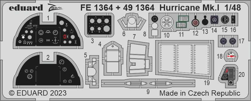 Eduard Big-Ed EBIG49380 1:48 Hawker Hurricane Mk.I