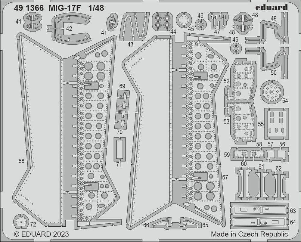 Eduard Big-Ed EBIG49383 1:48 Mikoyan MiG-17F