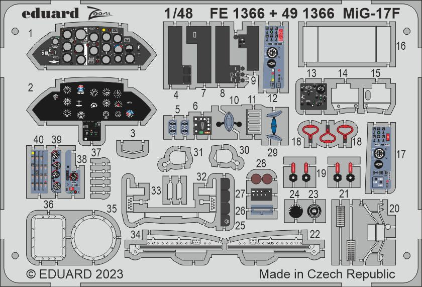 Eduard Big-Ed EBIG49383 1:48 Mikoyan MiG-17F