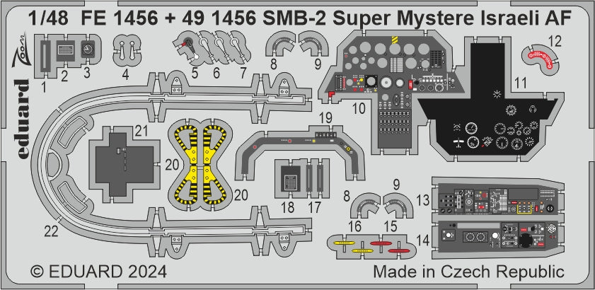 Eduard Big-Ed EBIG49420 Dassault SMB-2 Super Mystere 1:48