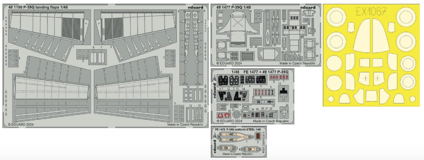 Eduard Big-Ed EBIG49433 Bell P-39Q Airacobra 1:48