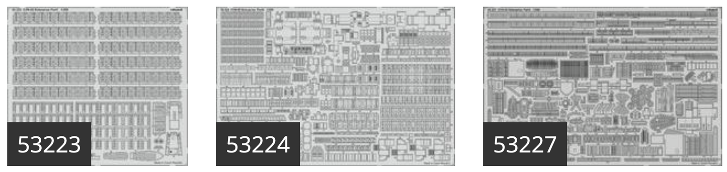 Eduard Big-Ed EBIG5351 1:350 CVN-65 Enterprise PART I