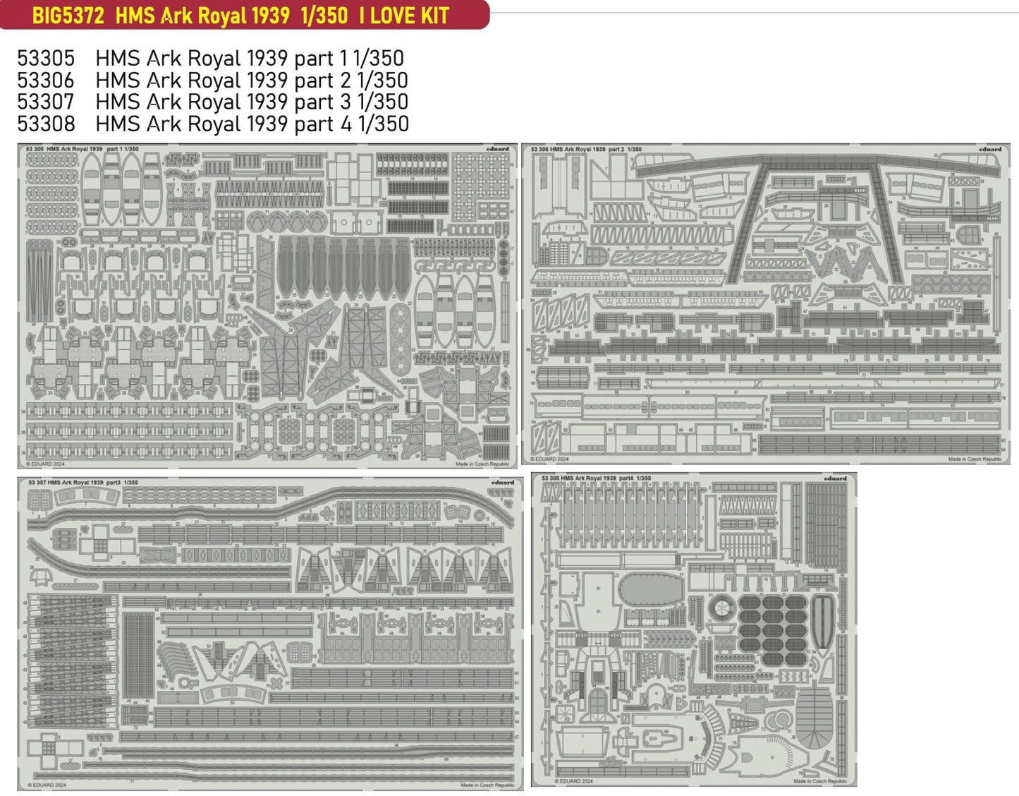 Eduard Big-Ed EBIG5372 1:350 H.M.S