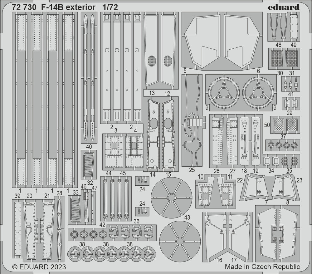 Eduard Big-Ed EBIG72175 1:72 Grumman F-14B Tomcat
