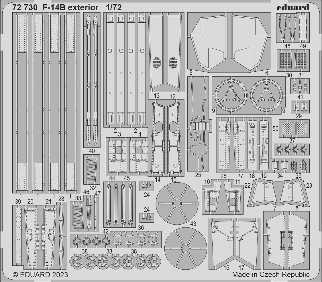 Eduard Big-Ed EBIG72175 1:72 Grumman F-14B Tomcat