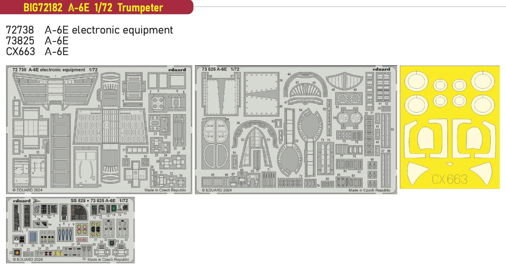 Eduard Big-Ed EBIG72182 Grumman A-6E Intruder 1:72