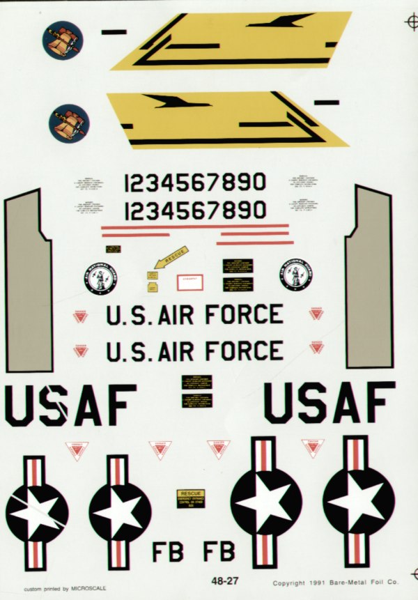 Experts Choice EC4827 1:48 F-101B Voodoo 445 FIS Michigan