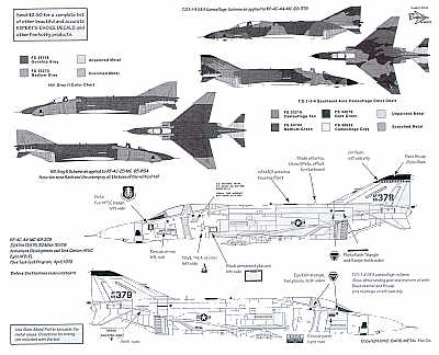 Experts Choice EC4861 1:48 McDonnell RF-4C Phantoms