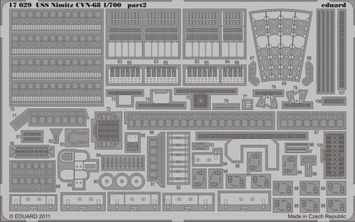 Eduard ED17029 1:700 USS Nimitz CVN-68