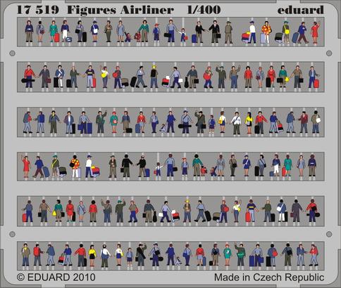 Eduard ED17519 1:400 Airliner passenger figures