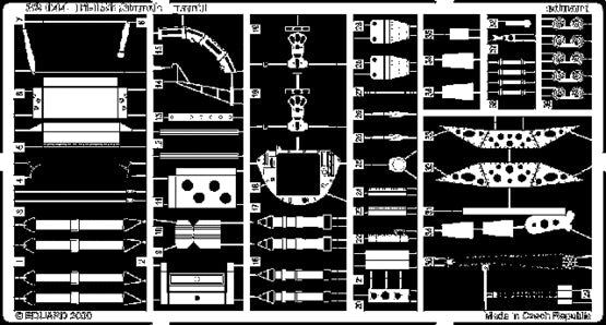 Eduard ED32044 1:32 Fieseler Fi-156C 'Storch'/'Criquet'