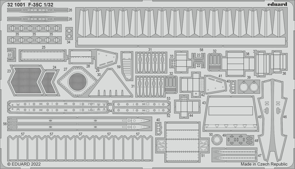 Eduard ED321001 1:32 Lockheed Lockheed-Martin F-35C