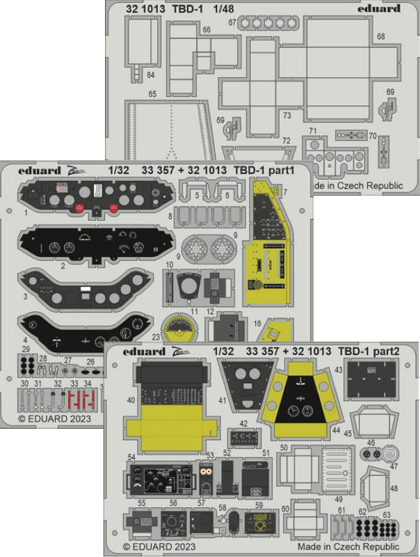 Eduard ED321013 1:32 Douglas TBD-1 Devastator