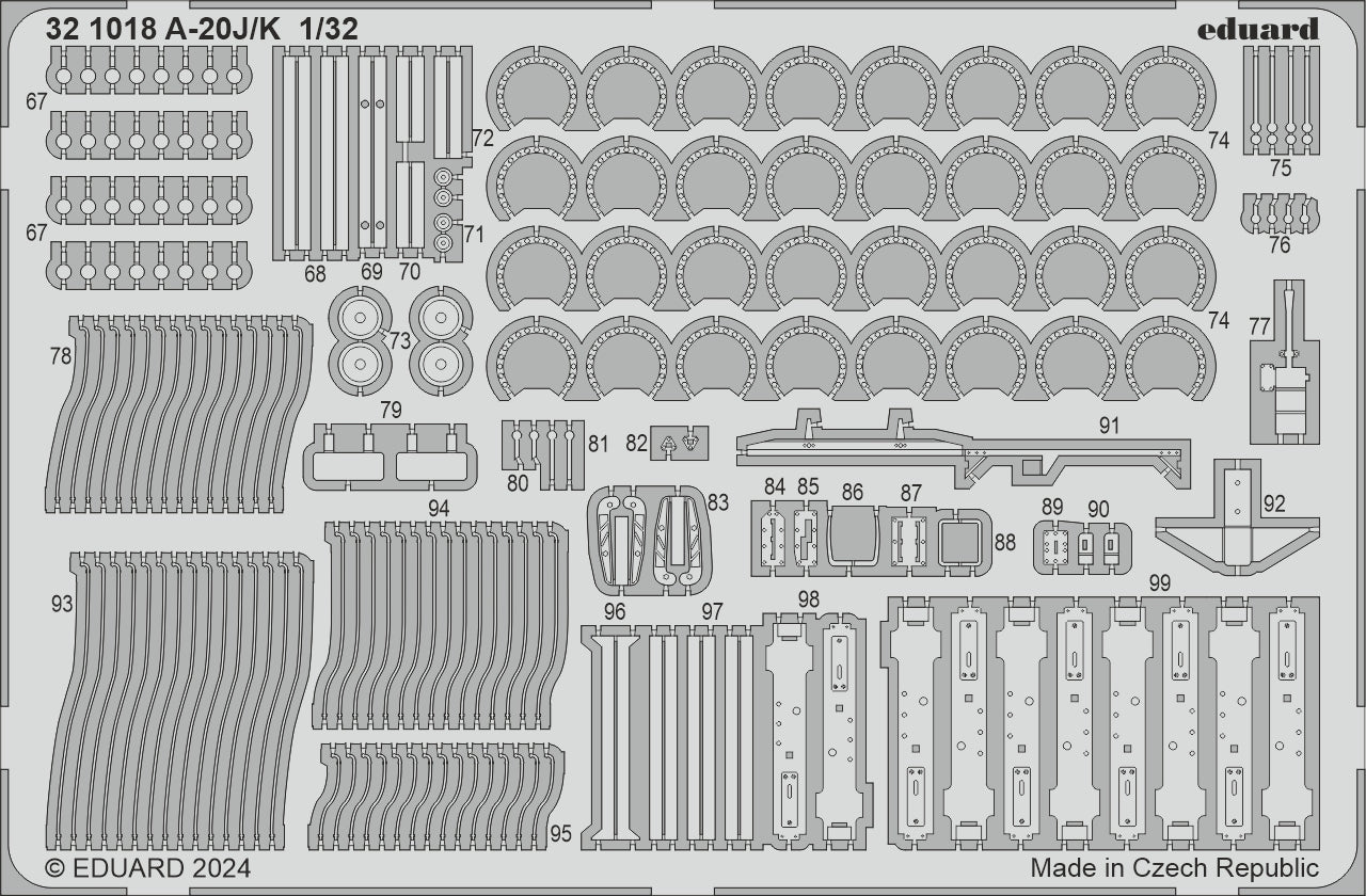 Eduard ED321018 Douglas A-20J/K Havoc 1:32