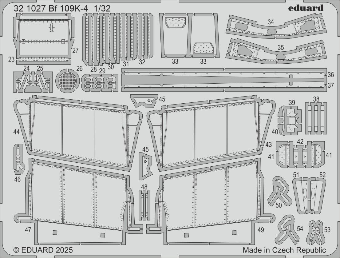 Eduard ED321027 Messerschmitt Bf-109K-4 1:32