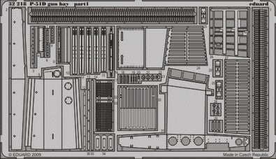 Eduard ED32218 1:32 North-American P-51D Mustang gun bay