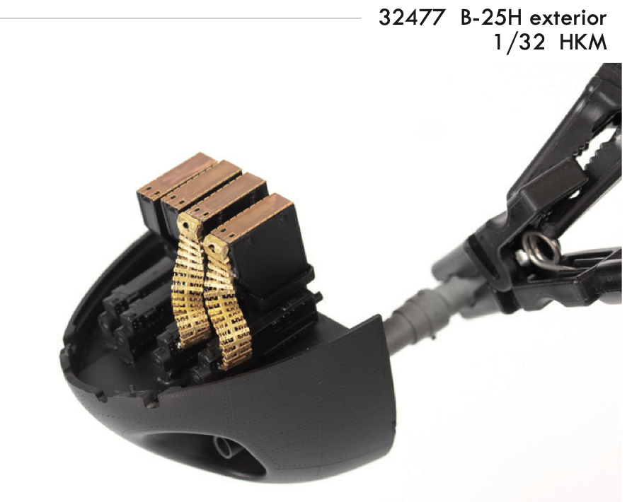 Eduard ED32477 1:32 North-American B-25H exterior
